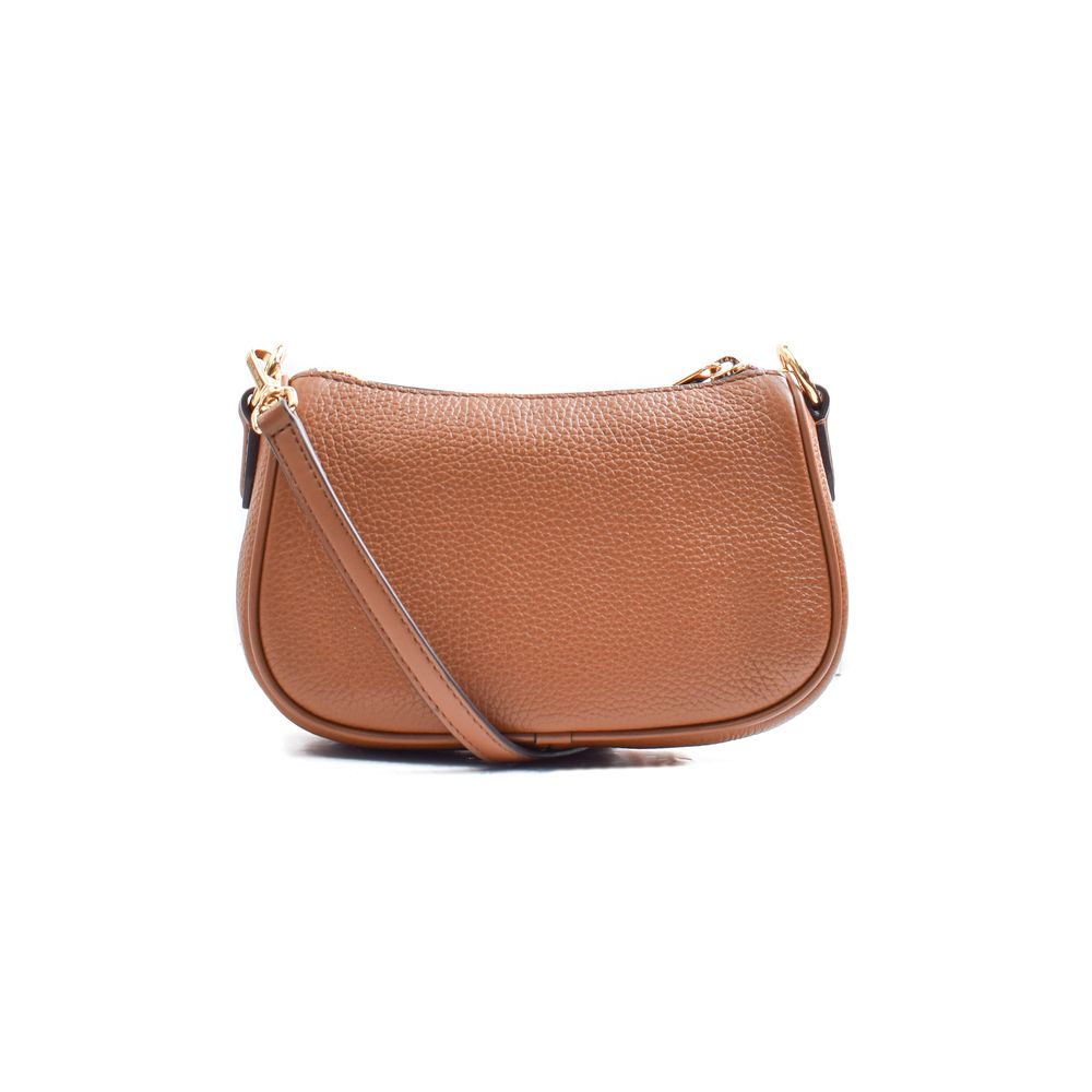 Michael Kors Brown Leather Shoulder Bag