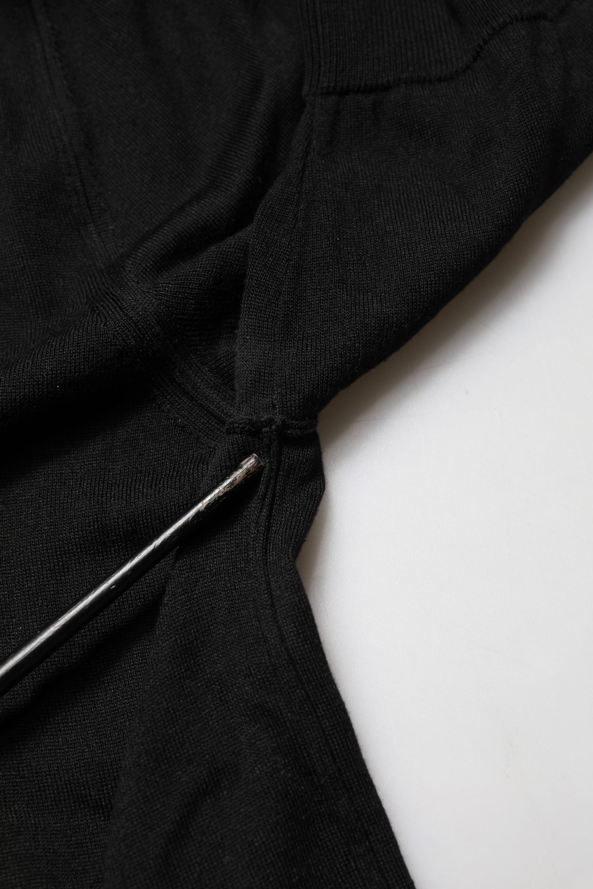 Dolce & Gabbana Black Wool Short Sleeves Men Polo  T-shirt