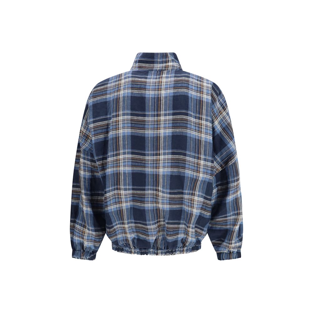 MARBELL Brown Polyamide Bomber