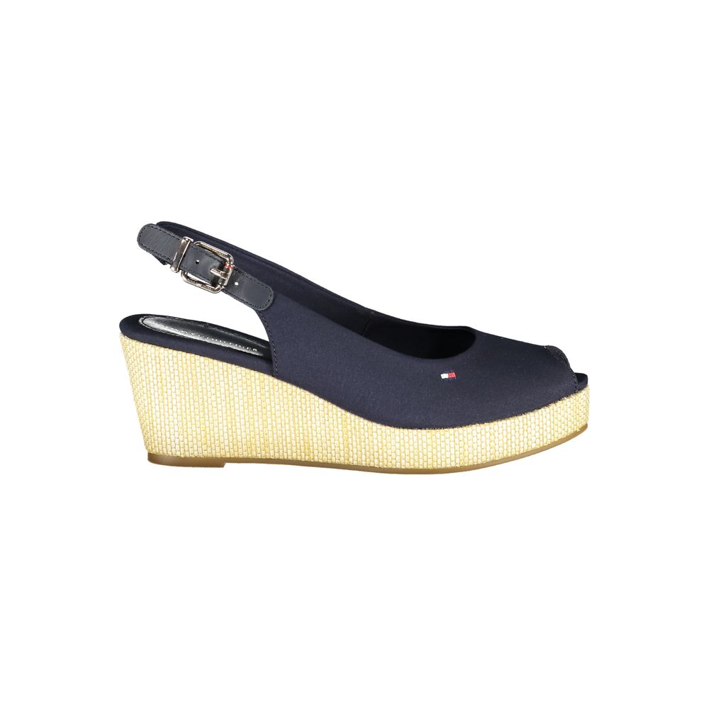 Tommy Hilfiger Blu Polyurethane Women Sandal
