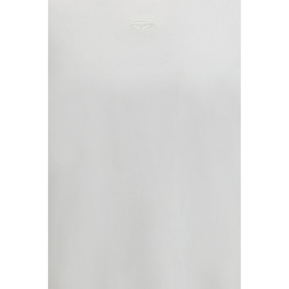Diesel White Cotton Sportswear