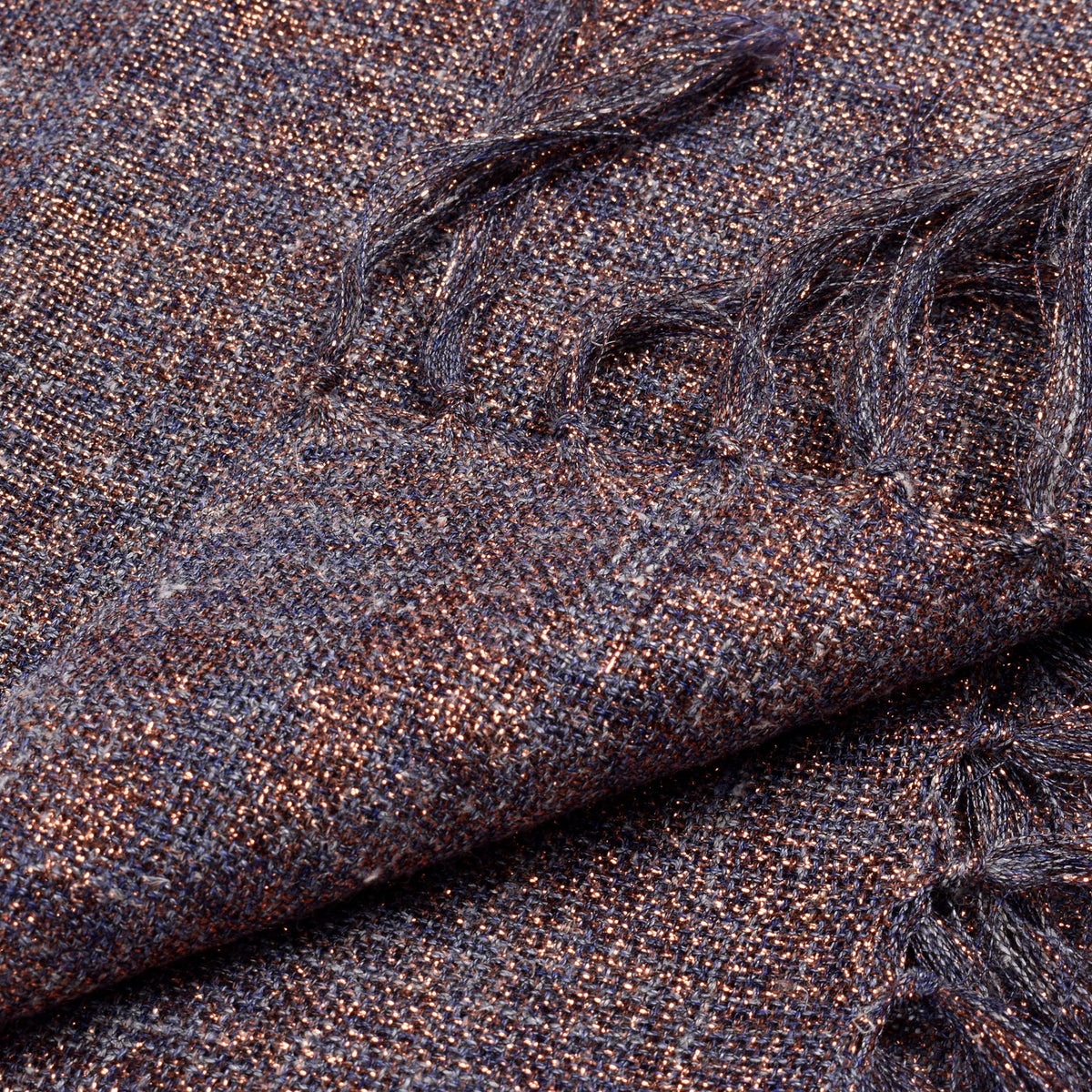 Brunello Cucinelli Silver Linen Scarf