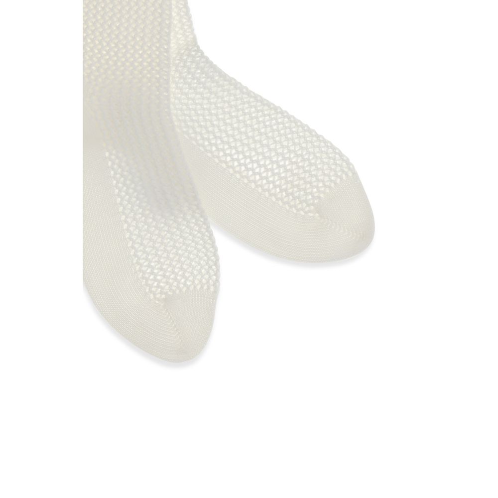Brunello Cucinelli White Cotton Socks