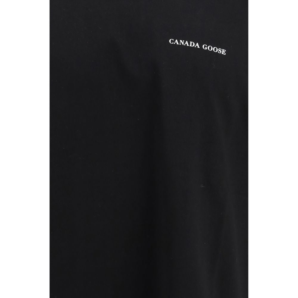Canada Goose Black Cotton T-Shirt