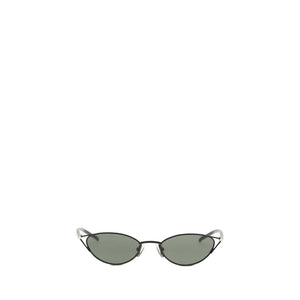 Alexander McQueen Black Metal Sunglasses