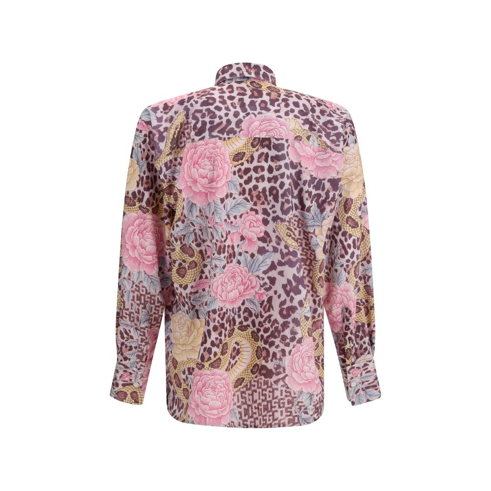 GCDS Multicolor Polyester Pattern Shirt