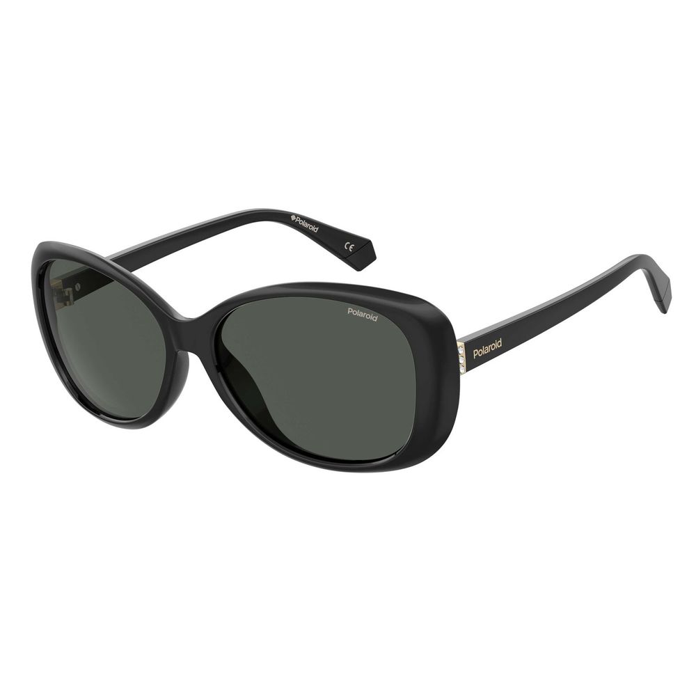 Polaroid Black Plastic Sunglasses