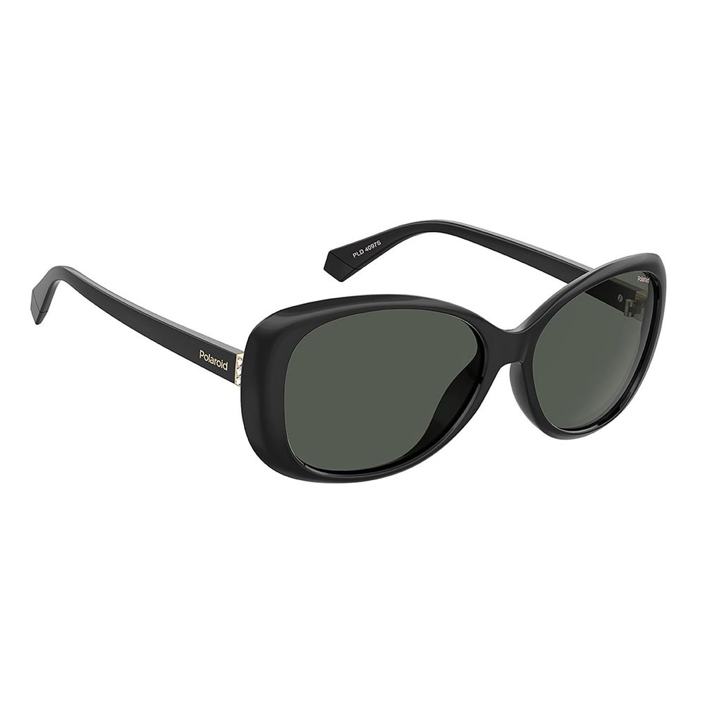 Polaroid Black Plastic Sunglasses