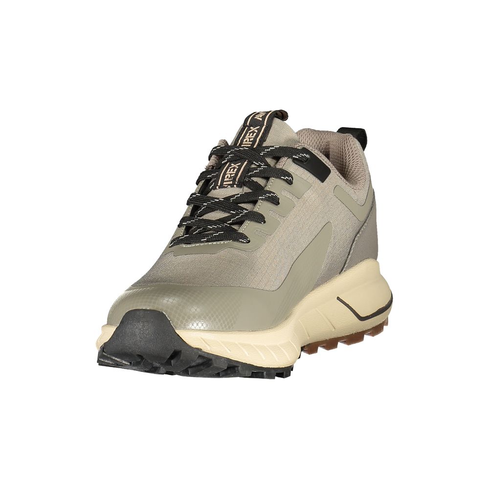 Avirex Grigio Polyester Men Sneaker