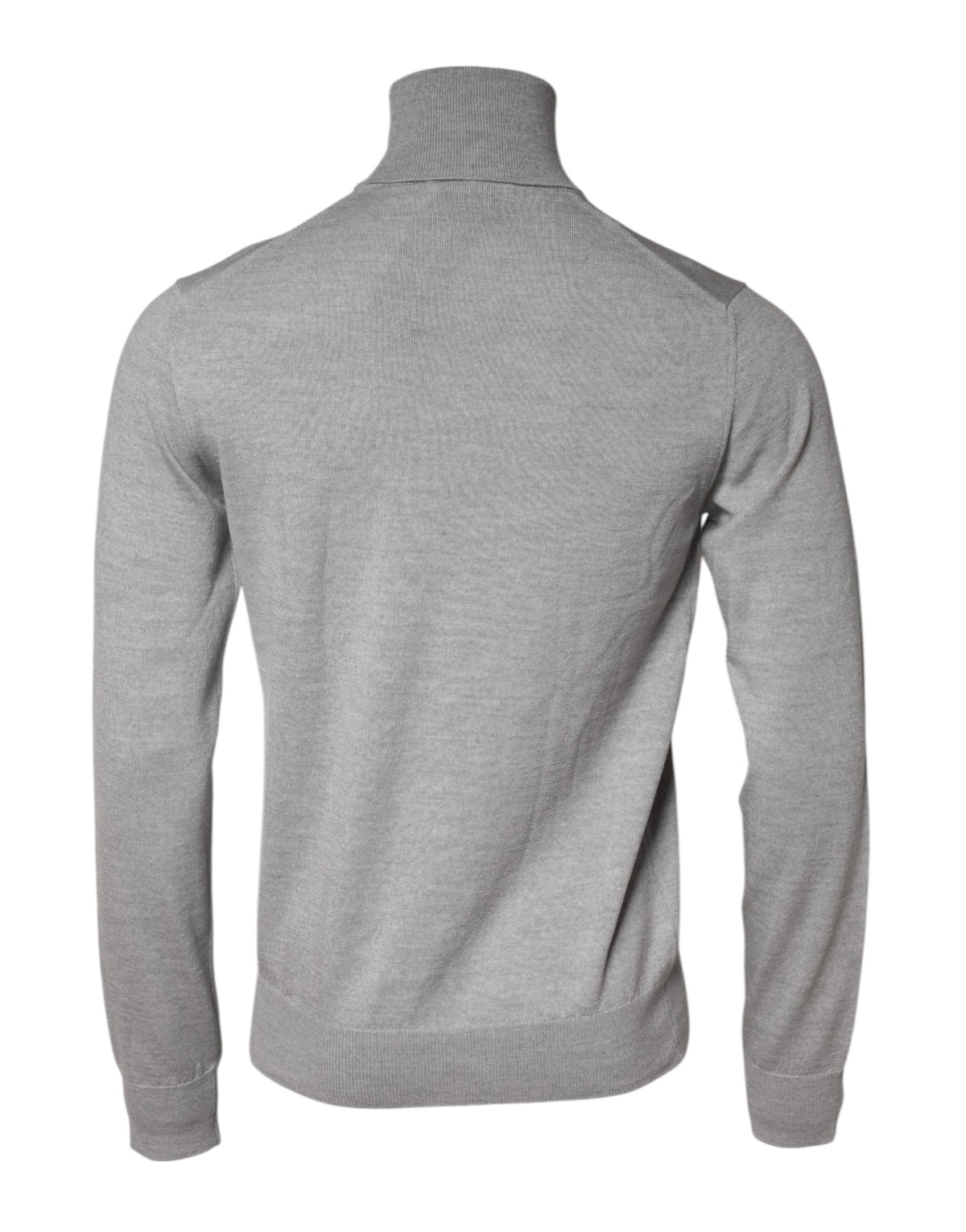 Dolce & Gabbana Gray LongSleeve Turtleneck Pullover Sweater