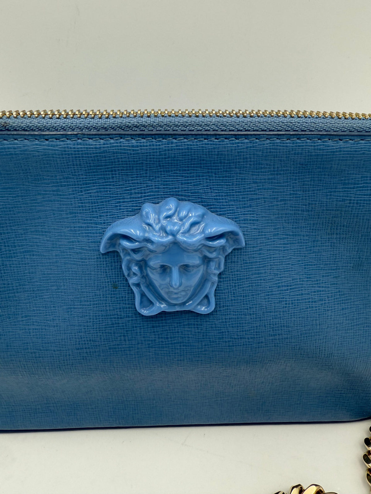 Versace VERSACE LA MEDUSA Leather Shoulder Bag