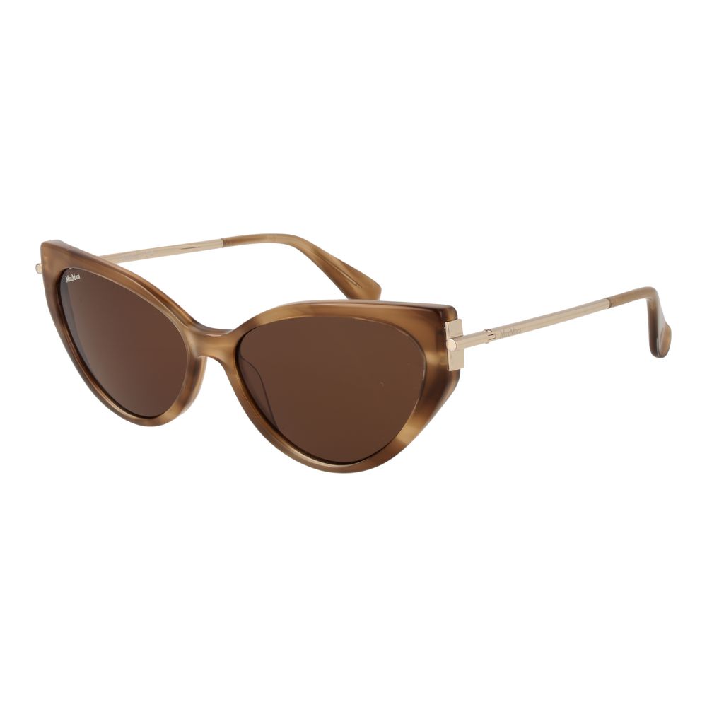Max Mara Brown Acetate Sunglasses