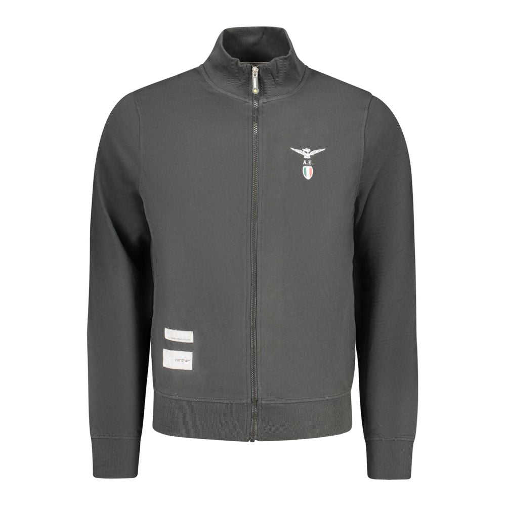 Accademia Militare Black Cotton Men's Sweatpant Shorts