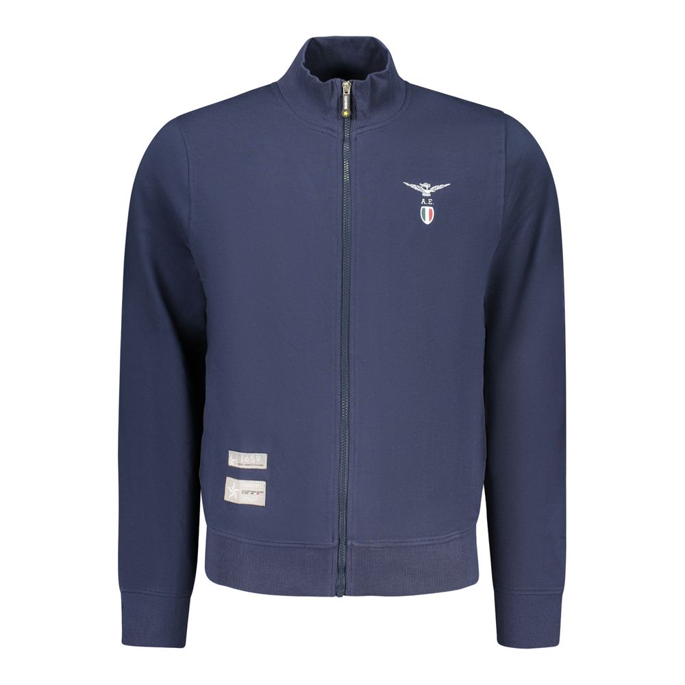Accademia Militare Blue Cotton Men's Sweatshirt