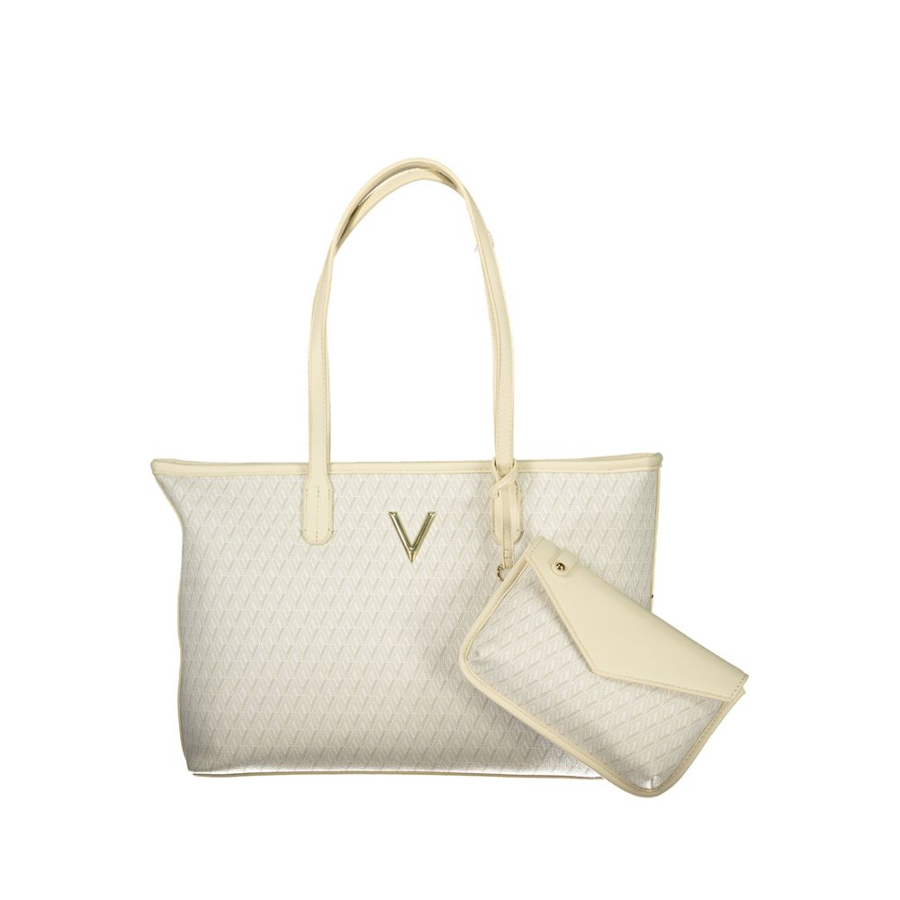 Valentino Beige Polyethylene Handbag
