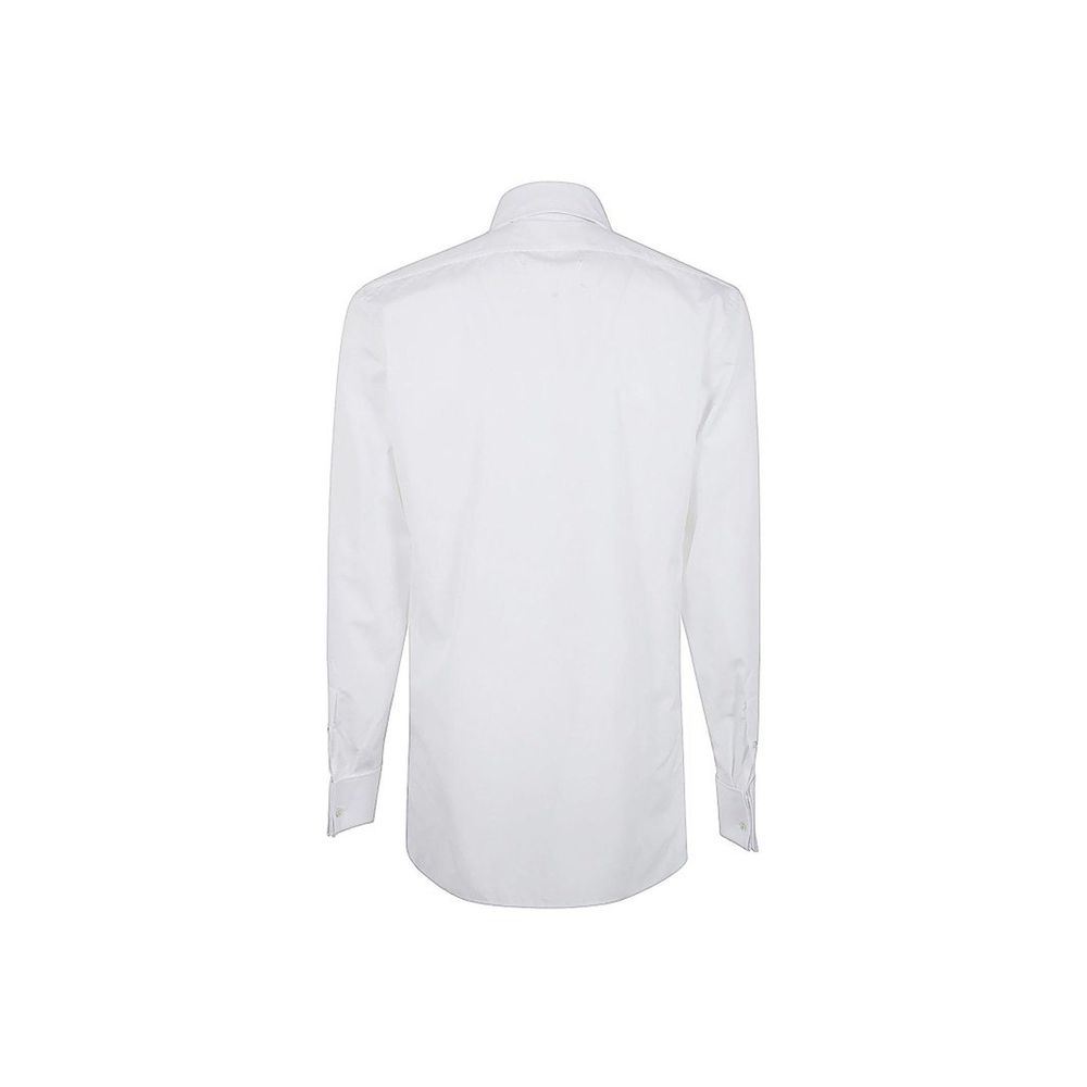 Maison Margiela White Cotton Dress Shirt