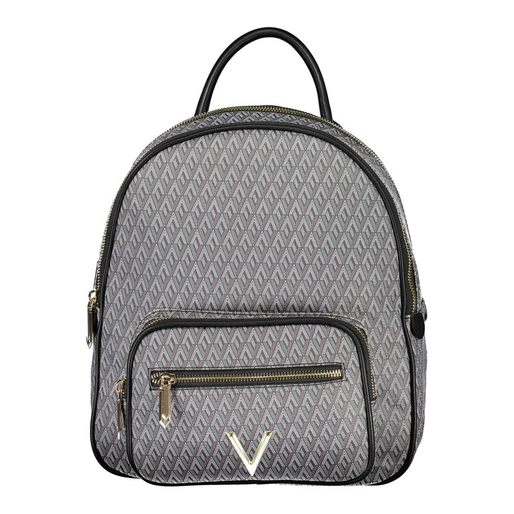 Valentino Black Polyethylene Backpack