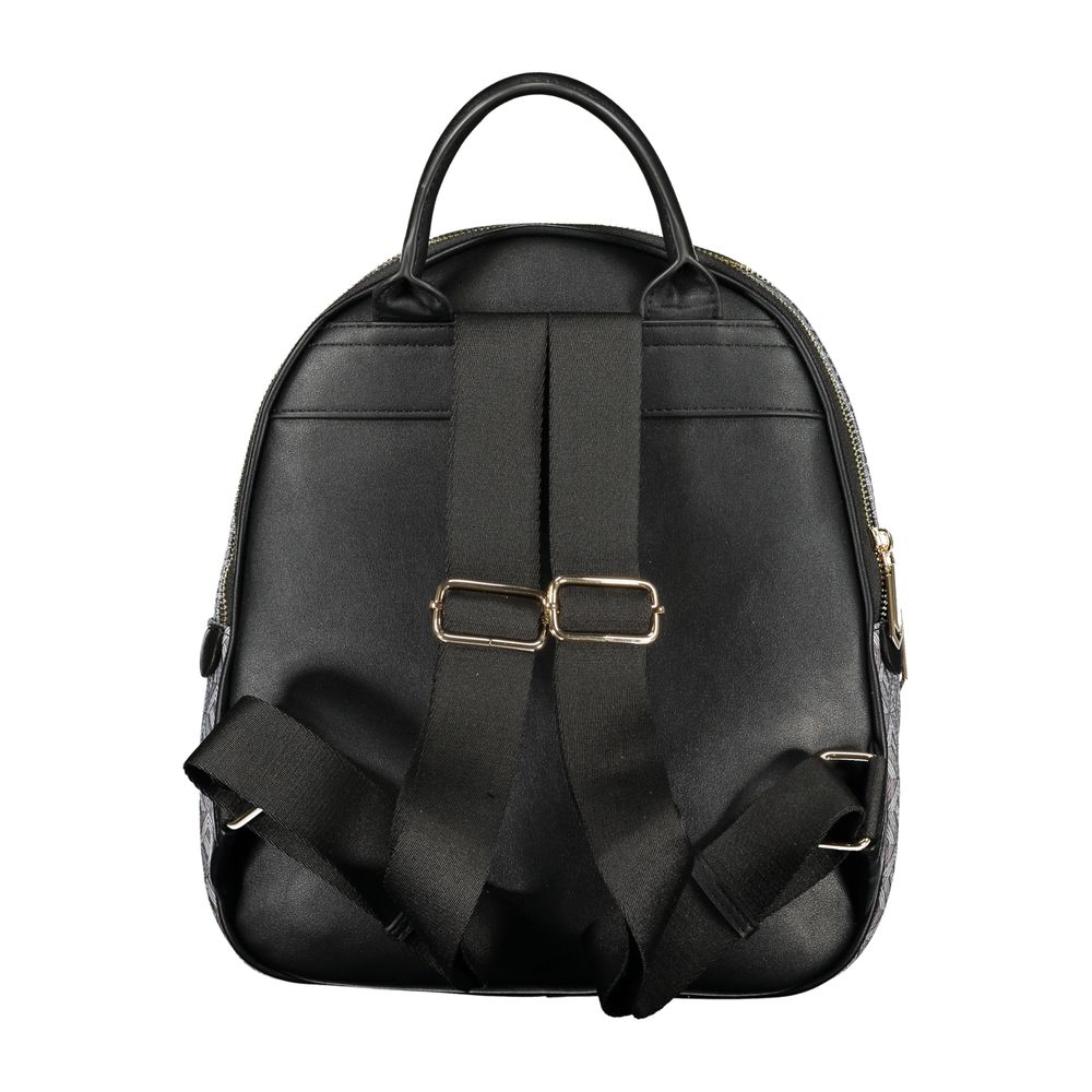 Valentino Black Polyethylene Backpack