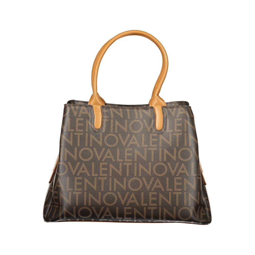 Valentino Brown Polyethylene Handbag