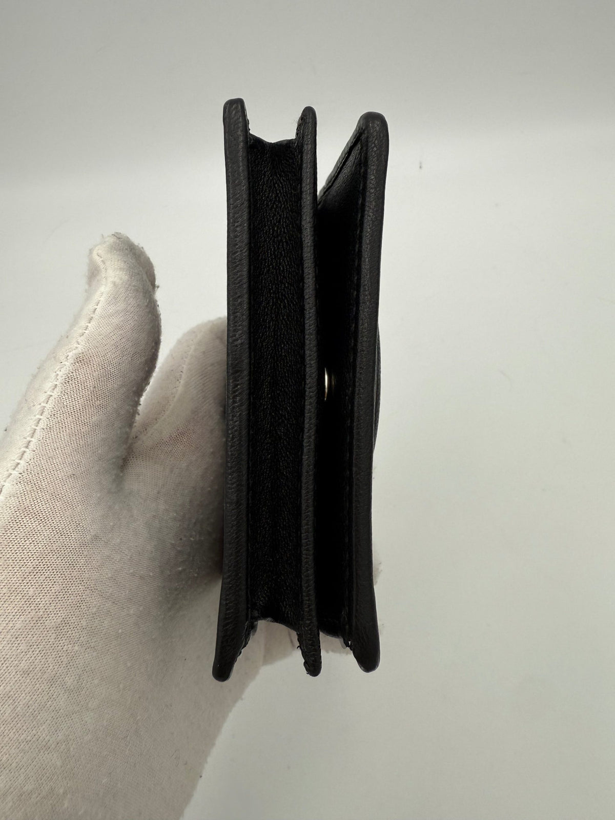 Gucci GUCCI GG BLONDIE Black Compact Wallet