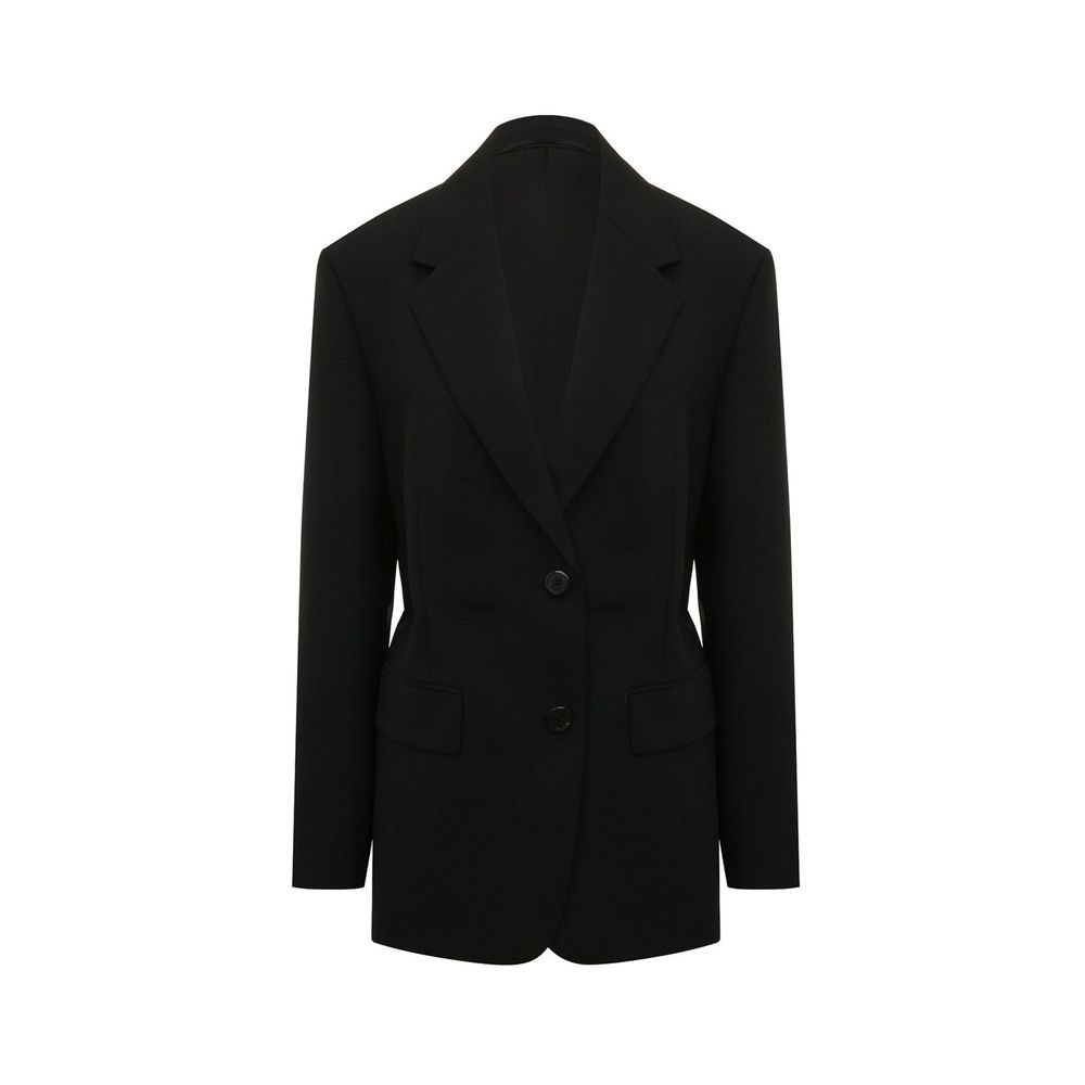 Prada Black Wool Coat