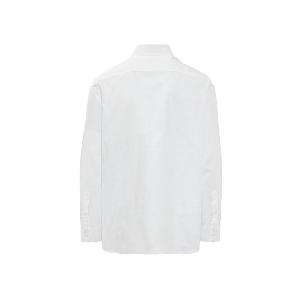 Burberry White Cotton Dress Shirt – JOHNYCARRIBEAN