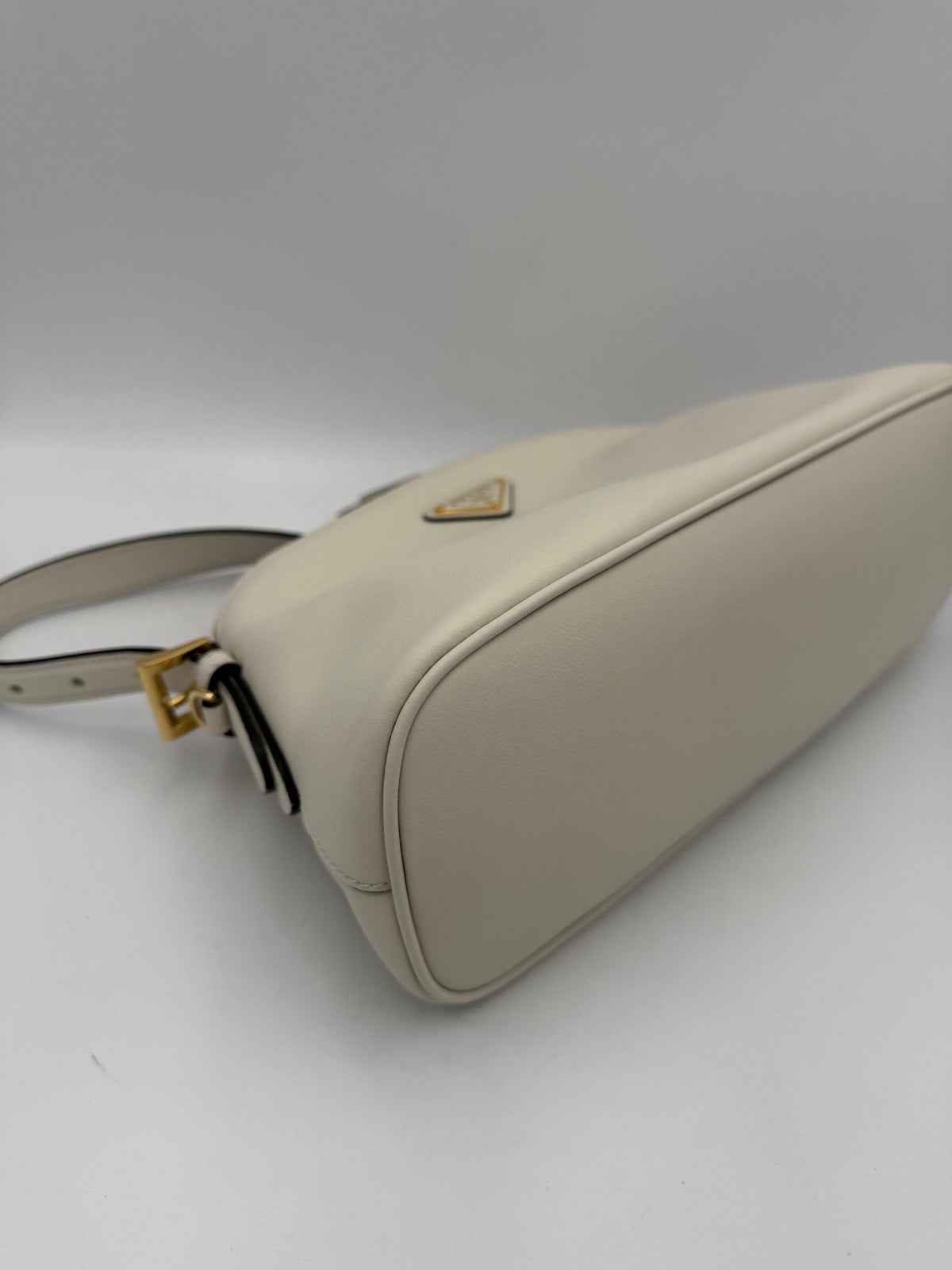 Prada PRADA Bauletto BOWLING in Leather Handbag