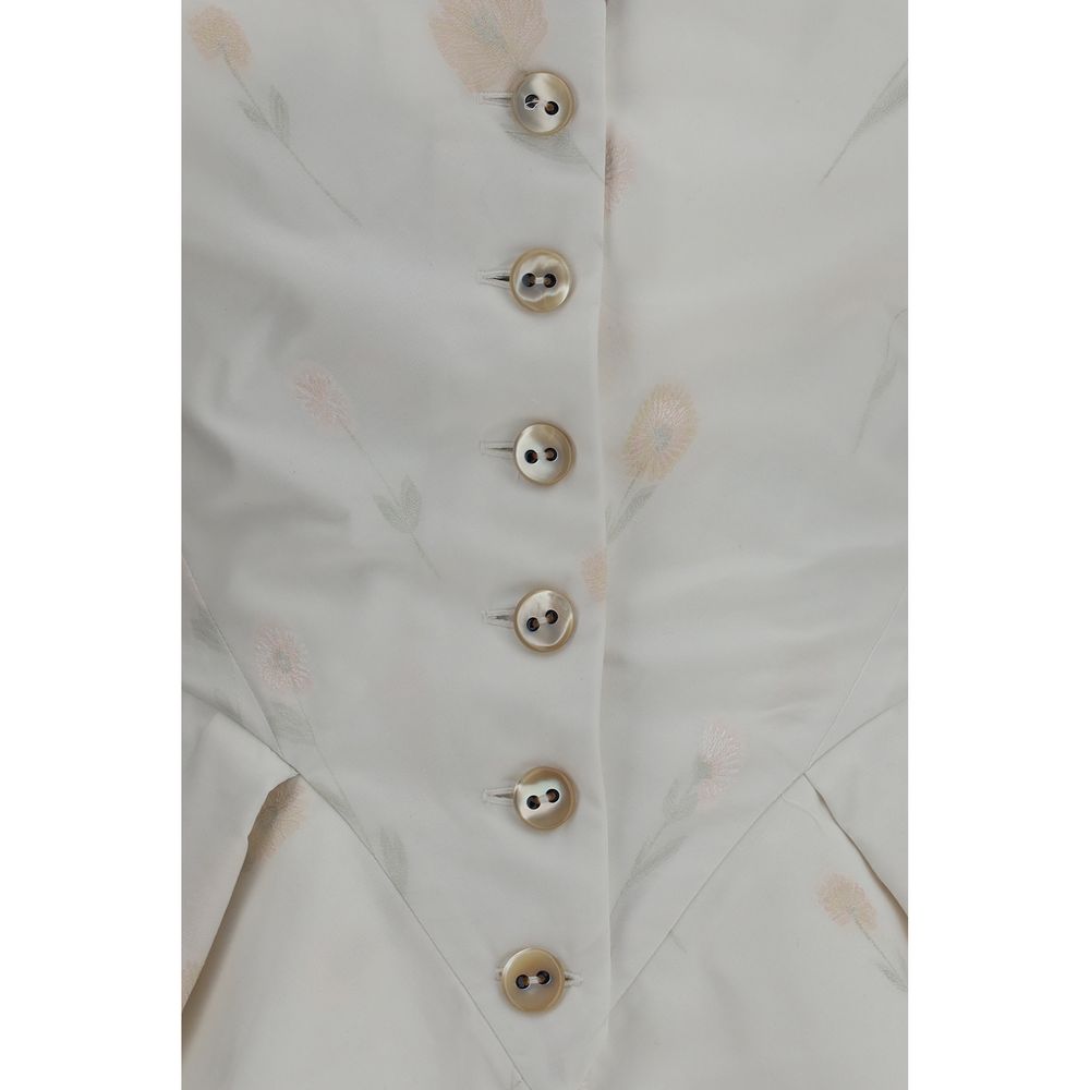 Vivienne Westwood White Cotton Blouse