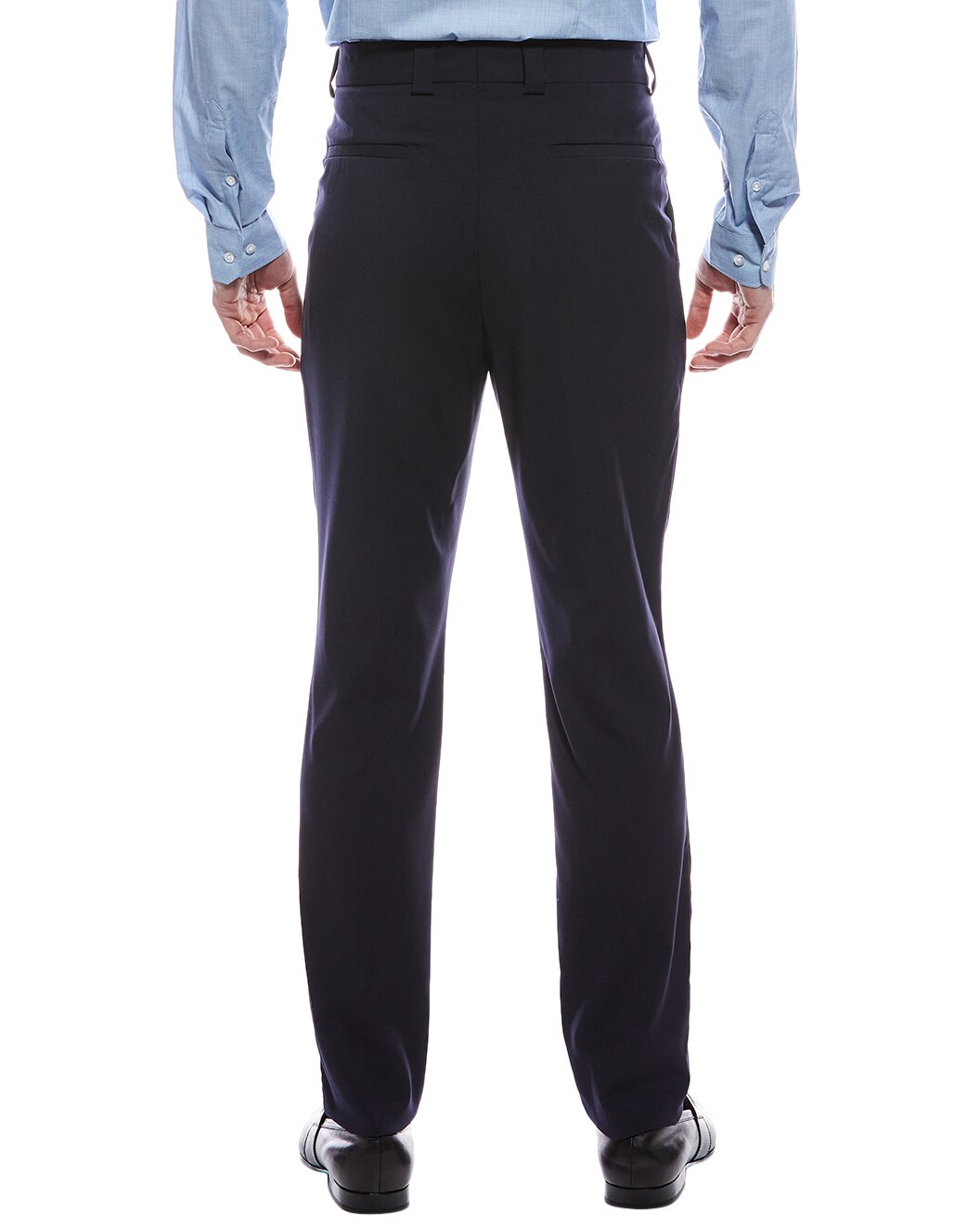Brunello Cucinelli Blue Wool Casual Pants