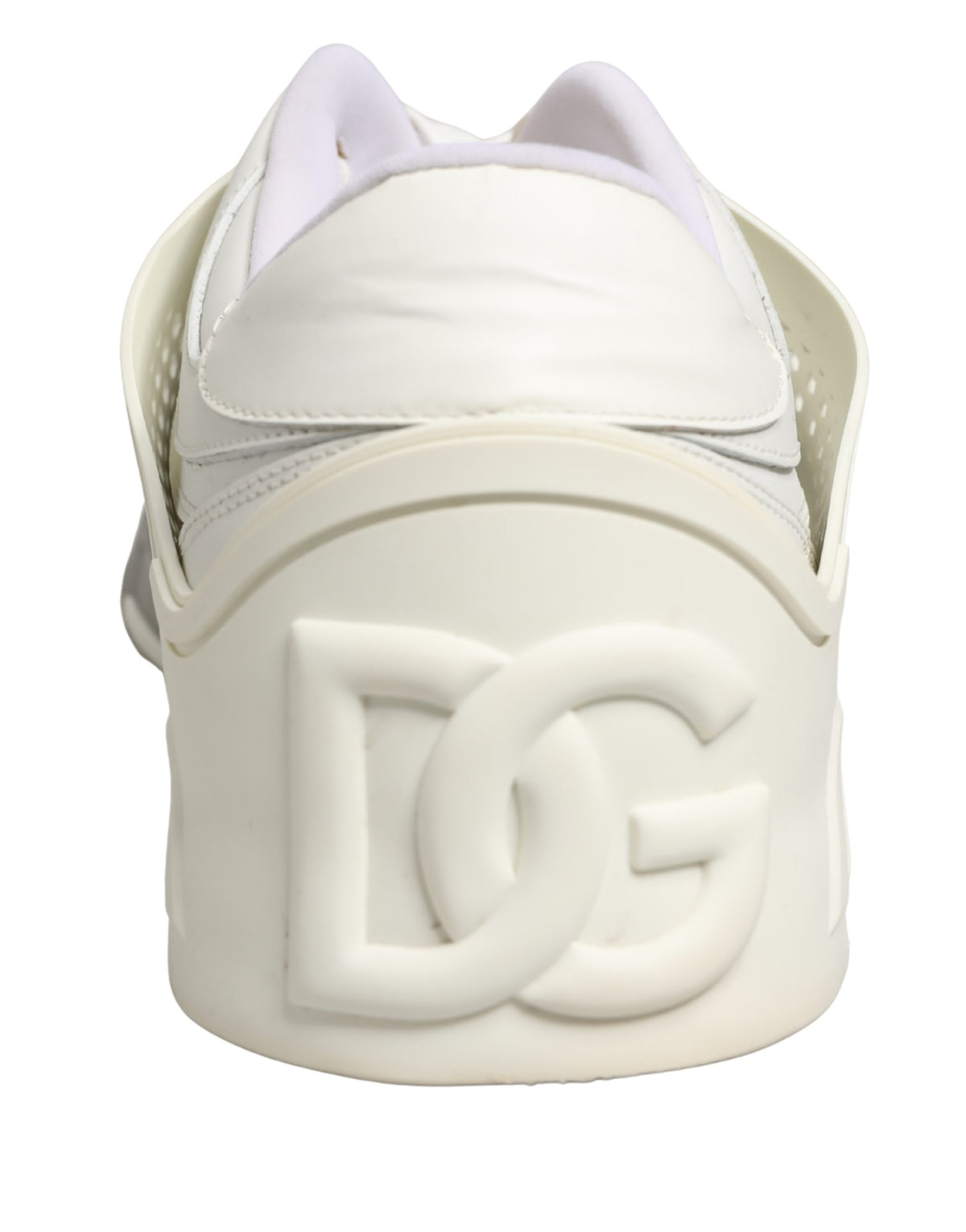Dolce & Gabbana White Low Top Custom 2.Zero Sneakers Shoes
