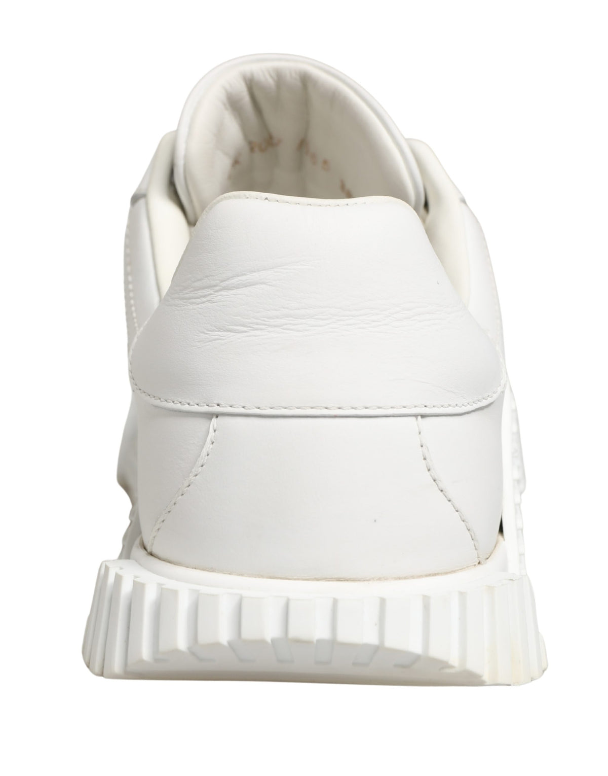 Dolce & Gabbana White NS1 Lace Up Low Top Sneakers Shoes