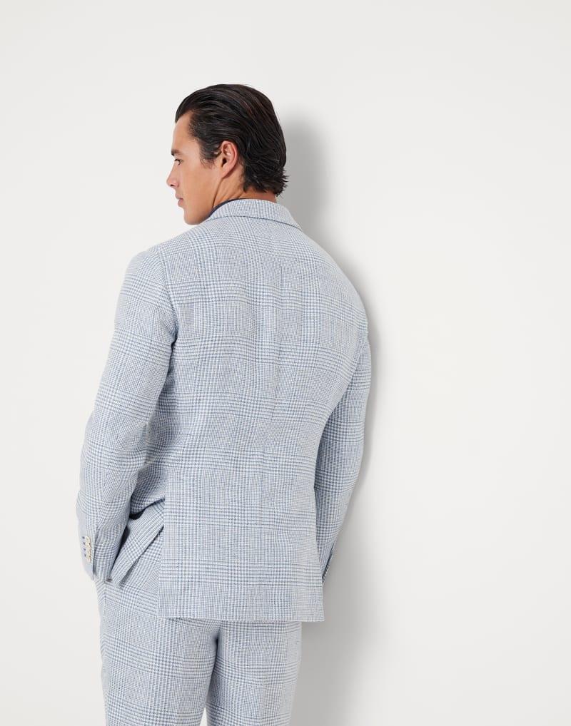 Brunello Cucinelli Light Blue Linen Blazer