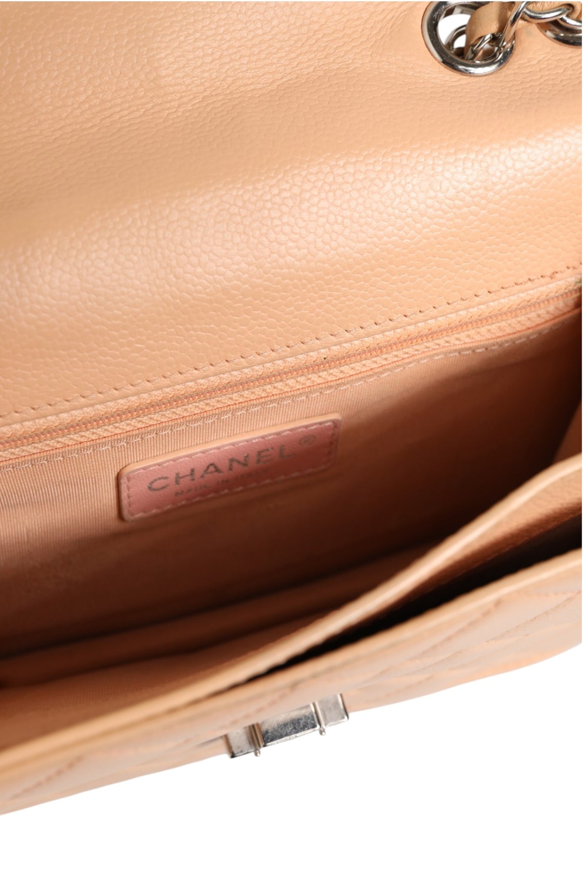 Chanel Goatskin Quilted Small CC Box Flap Bag