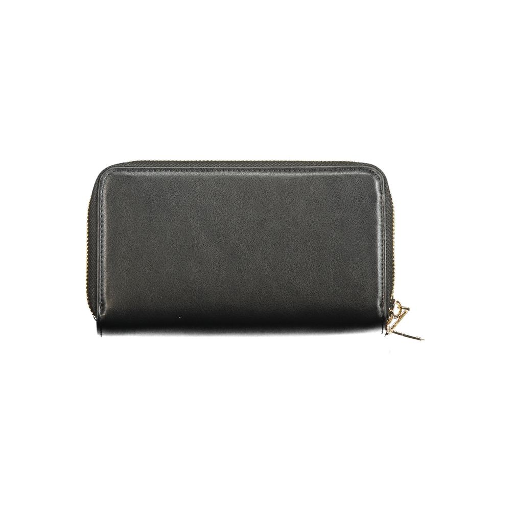 Valentino Black Polyethylene Wallet