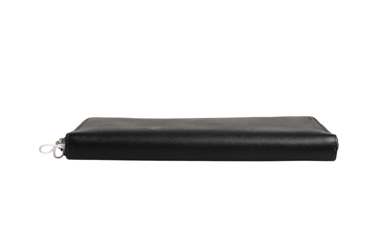 Prada Baltico Saffiano Leather Zip Travel Wallet