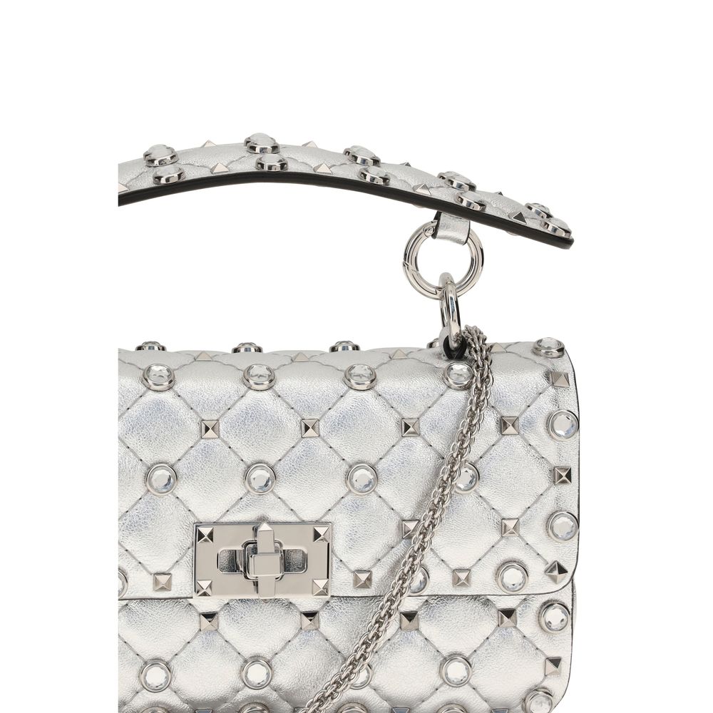 Valentino Garavani Silver Lamb Ovis Aries Aries Handbag