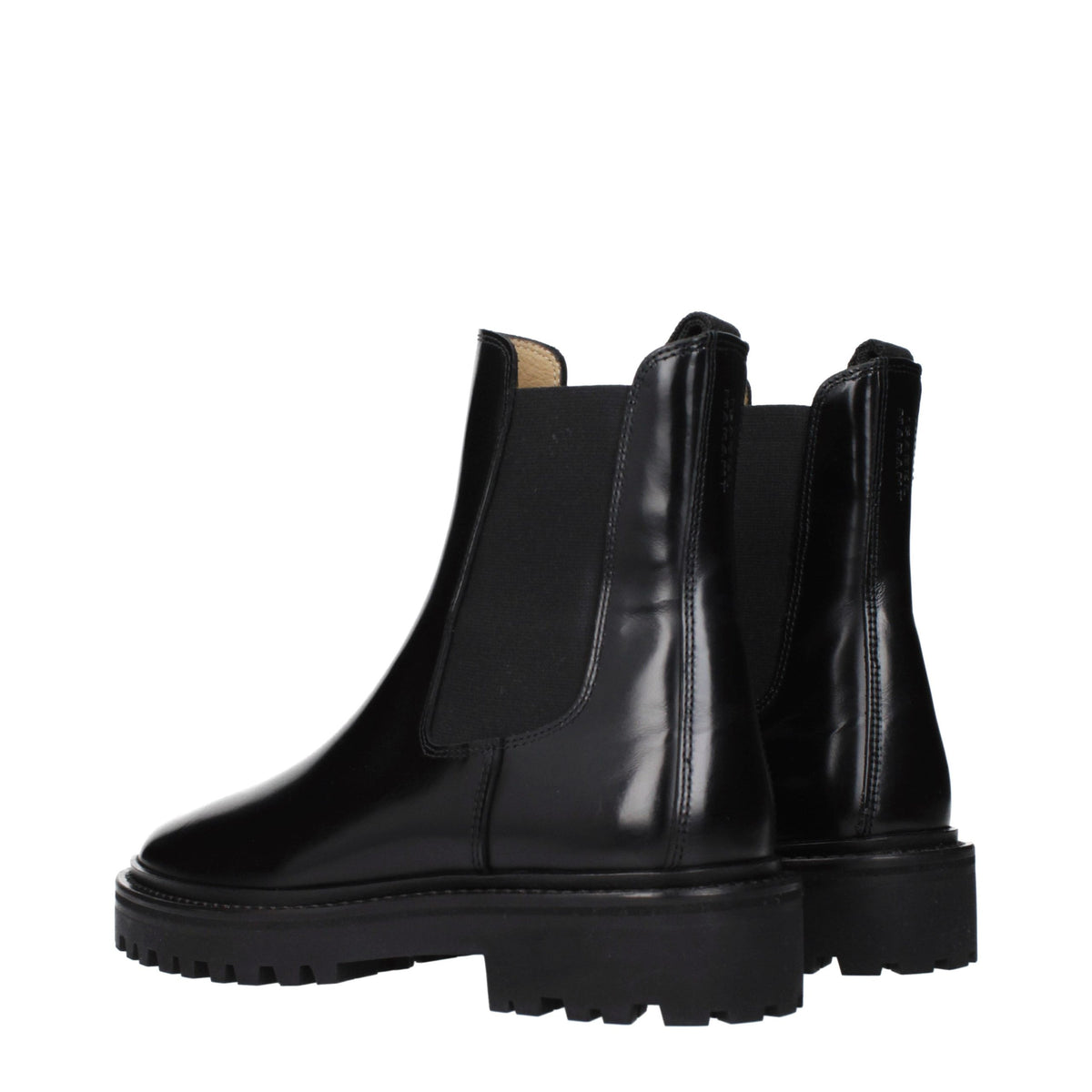 Isabel Marant Black Leather Ankle Boots