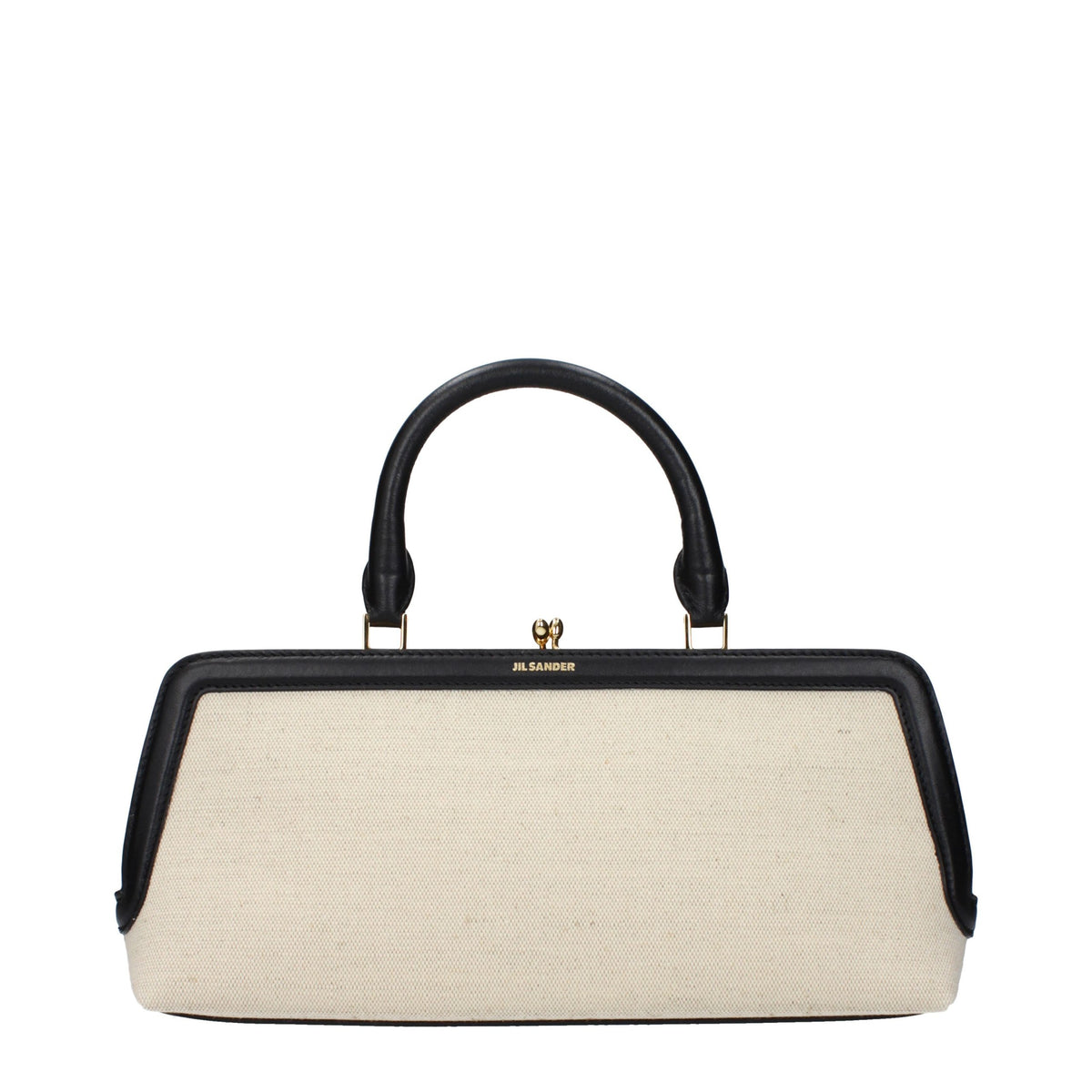 Jil Sander Beige Fabric Handbag