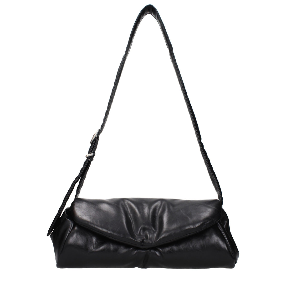 Jil Sander Black Leather Crossbody Bag