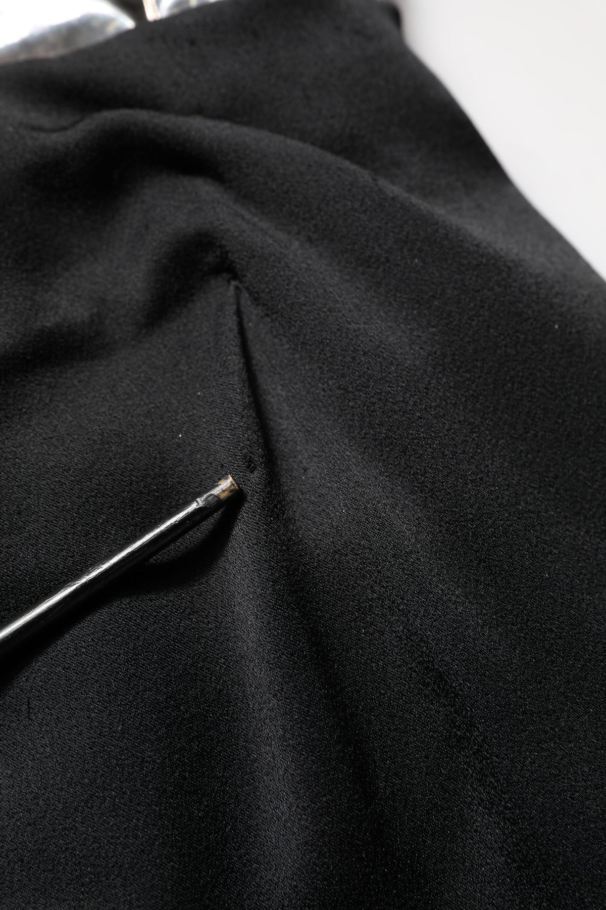 Dolce & Gabbana Black Silver OneShoulder Cocktail Gown Dress