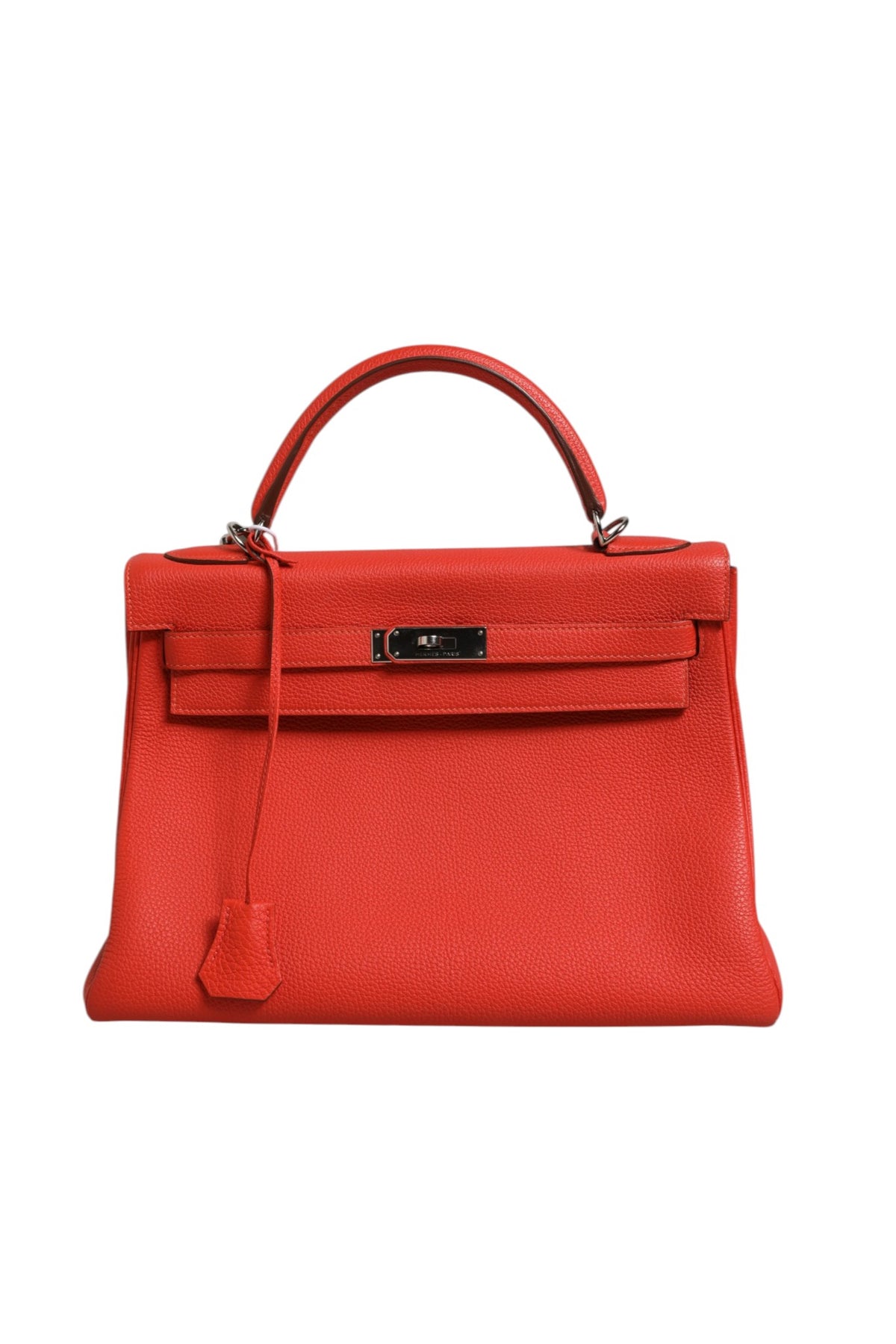 Hermès Kelly 32 Two-Way Handbag with Palladium Hardware