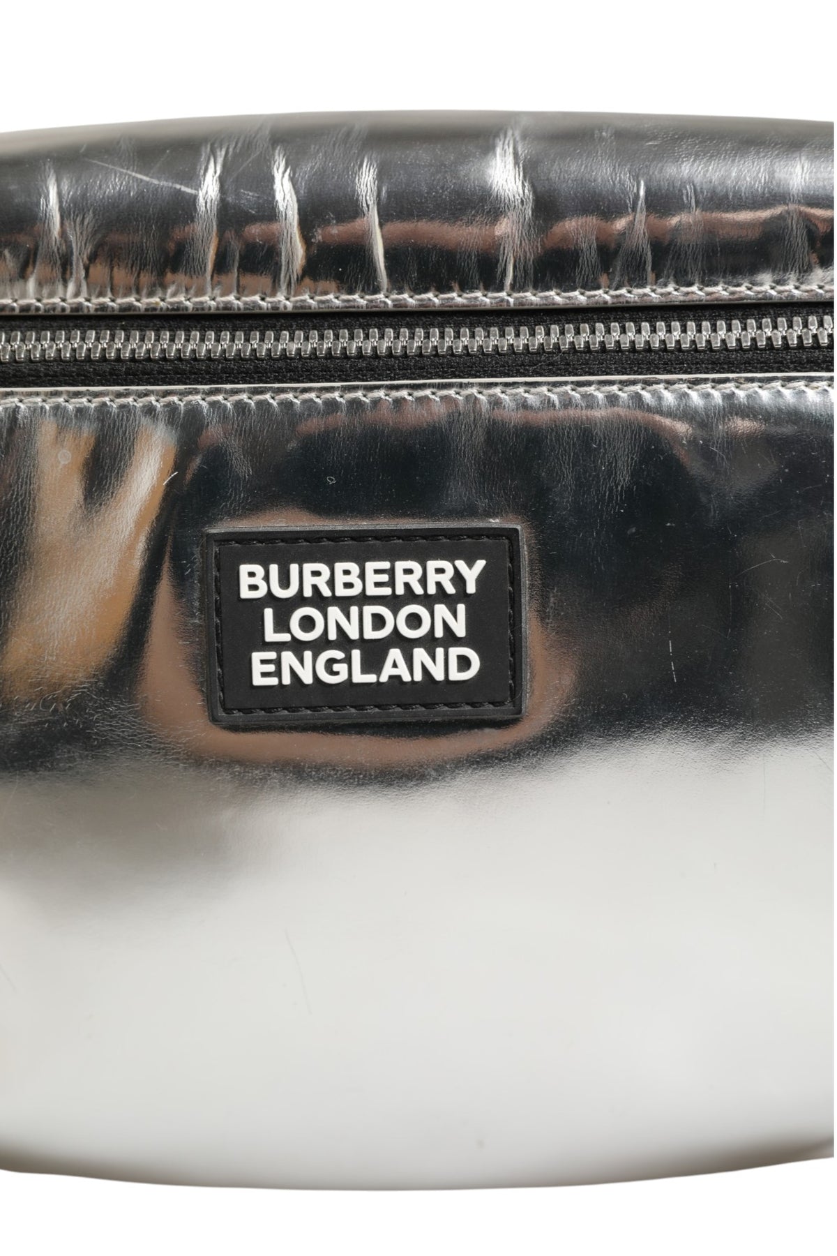 Burberry Belt bag Silver in Synthetic