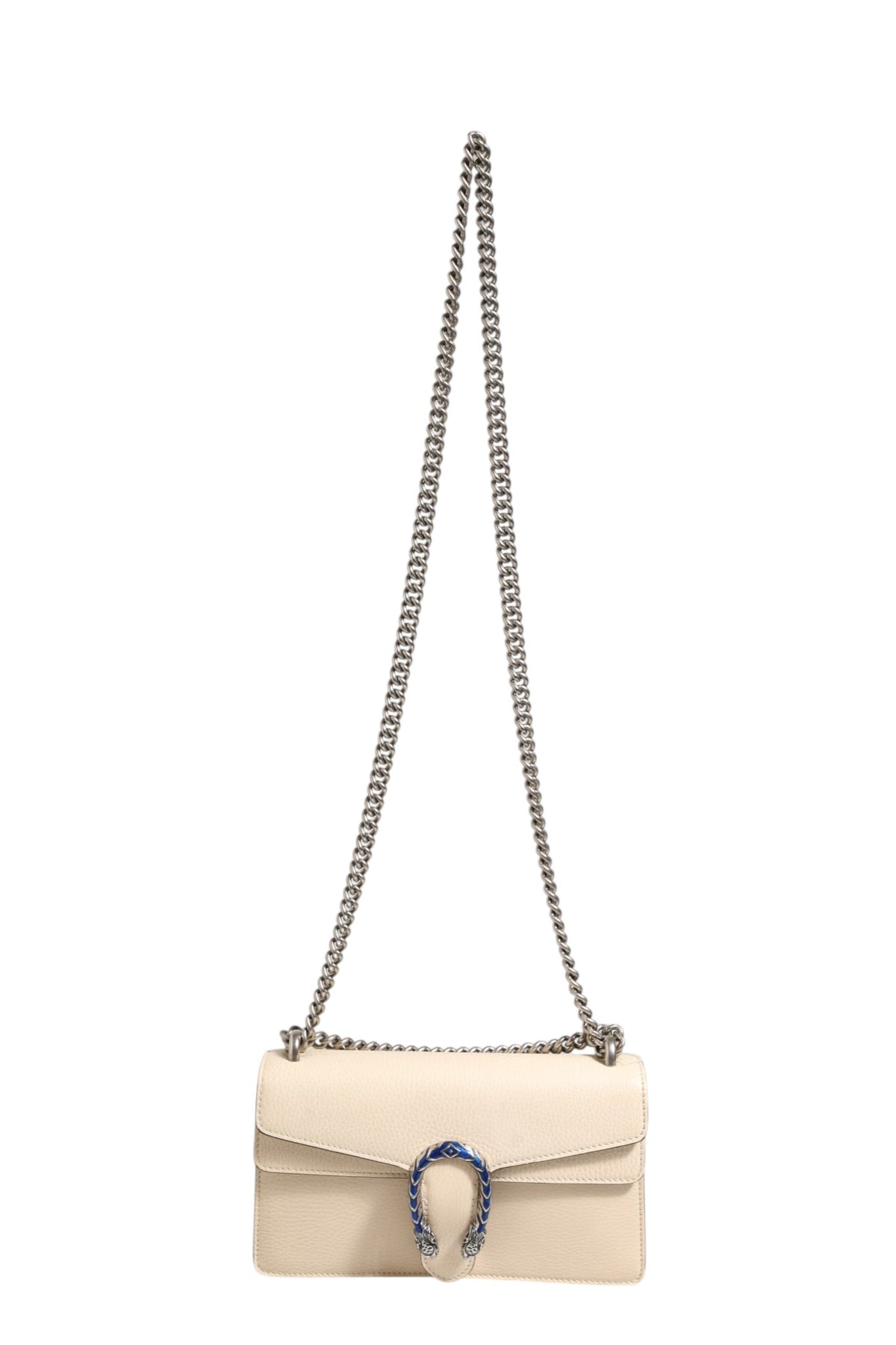 Gucci Dionysus White Leather Handbag