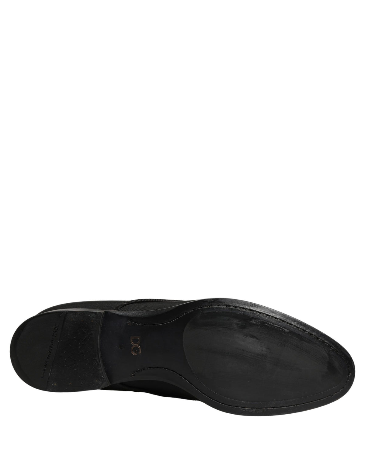 Dolce & Gabbana Black Suede Lace Up Derby Dress Formal Shoes