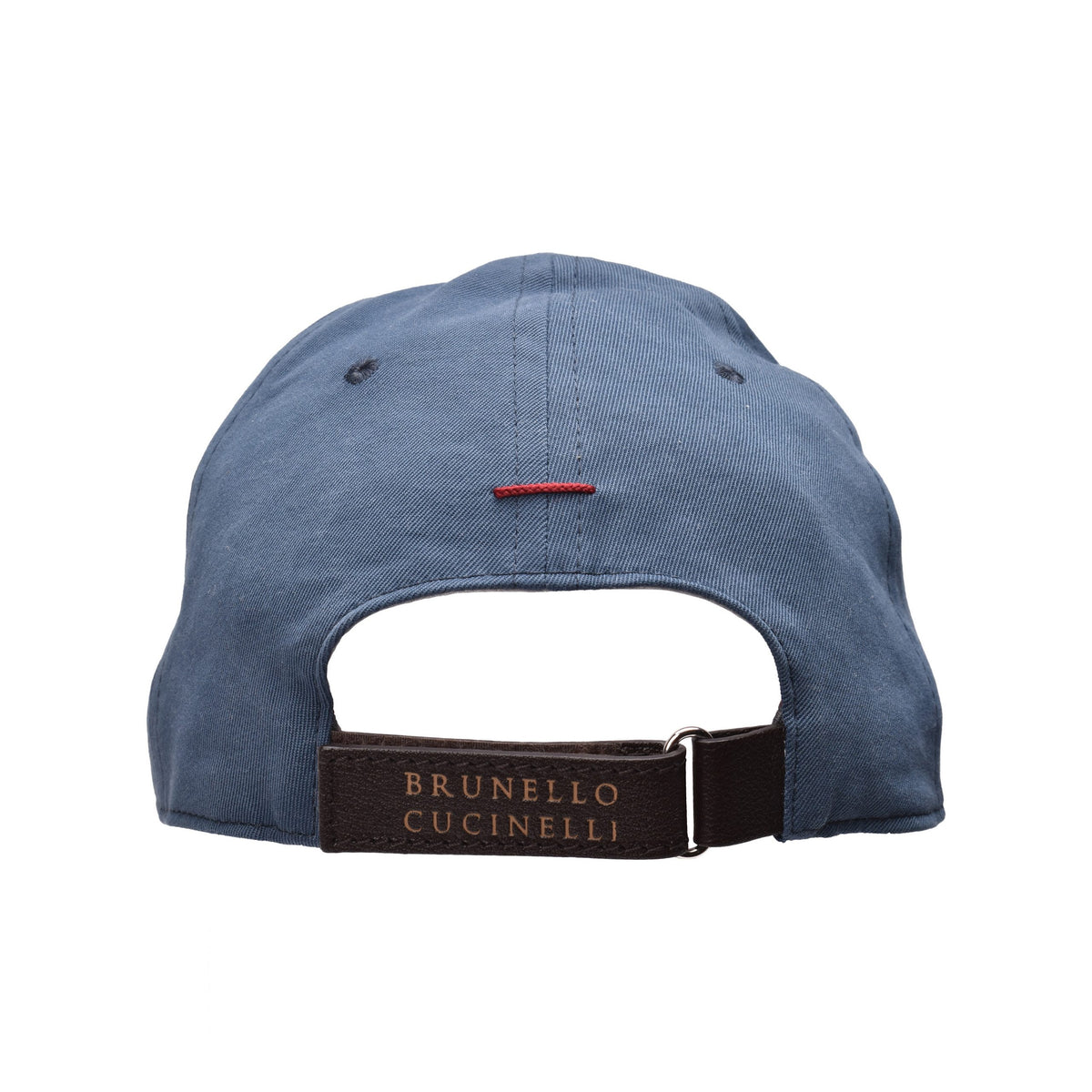 Brunello Cucinelli Blue Cotton Cap (Baseball Hat)