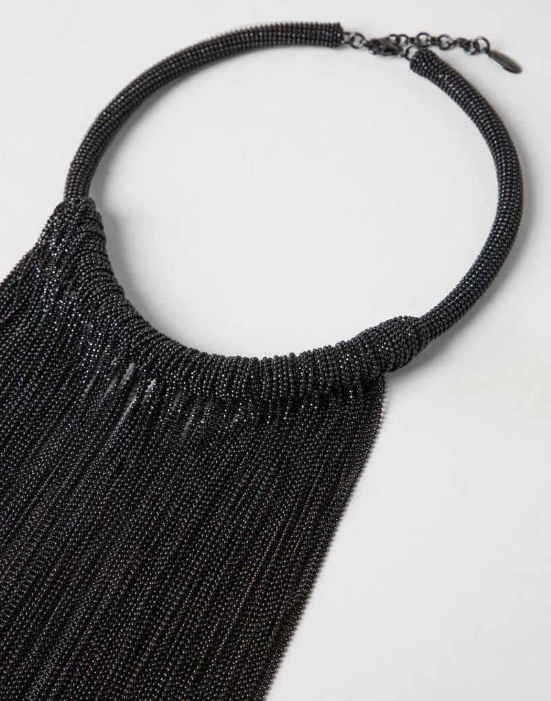 Brunello Cucinelli Gray Brass Necklace