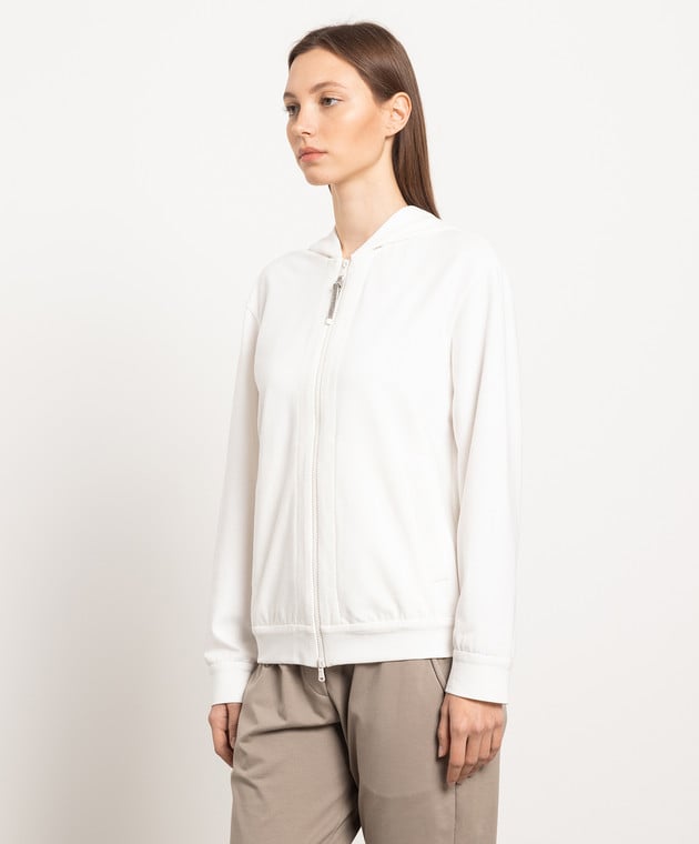Brunello Cucinelli Beige Cotton Sweatshirt