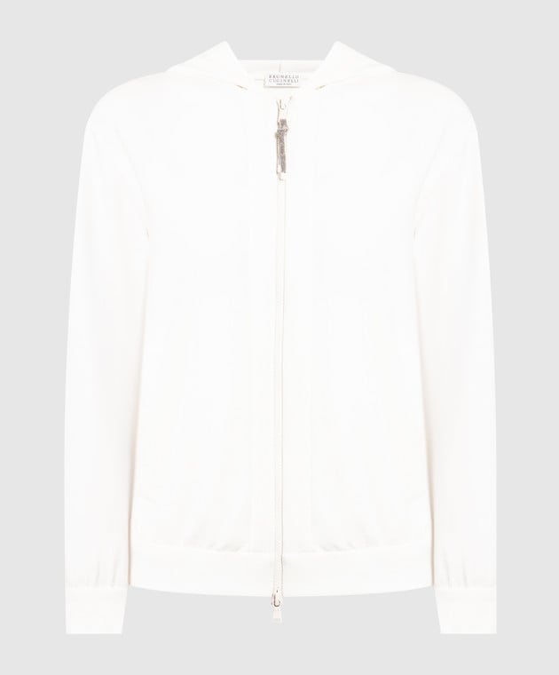 Brunello Cucinelli Beige Cotton Sweatshirt