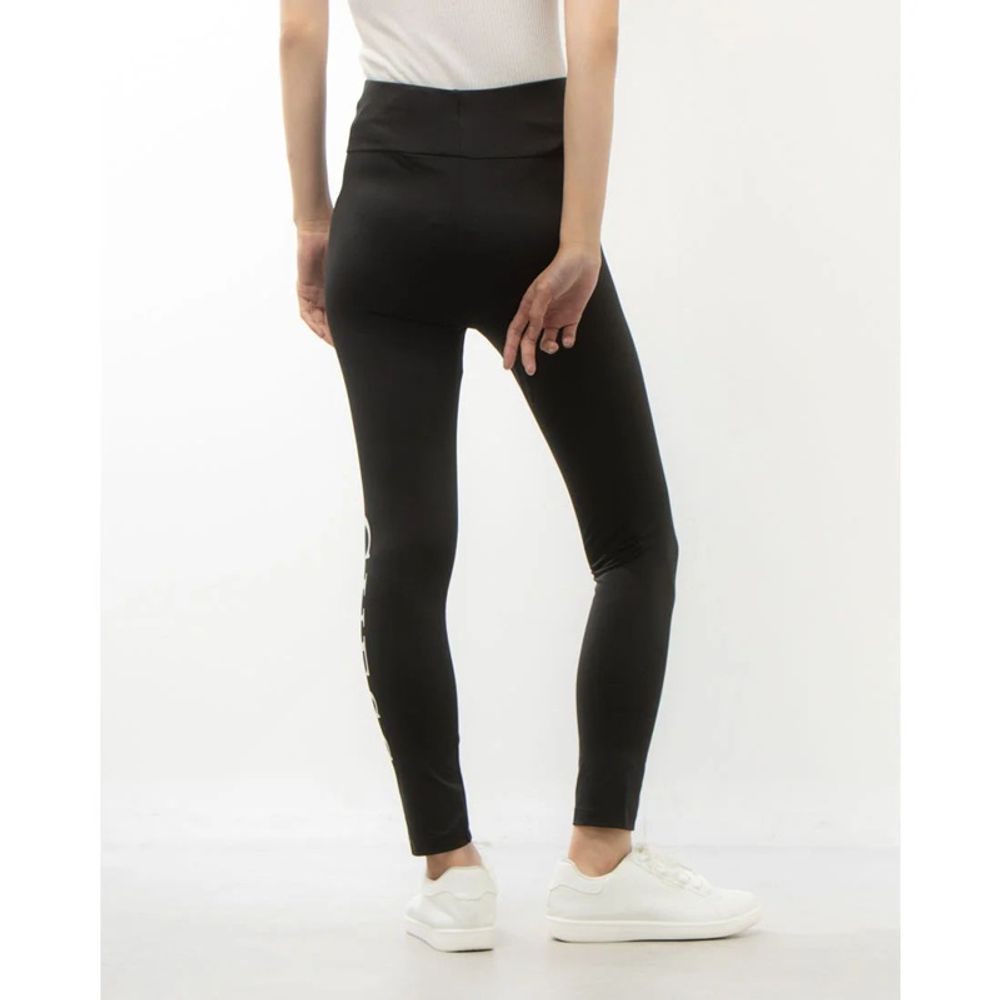 Guess Black Polyester Leggings
