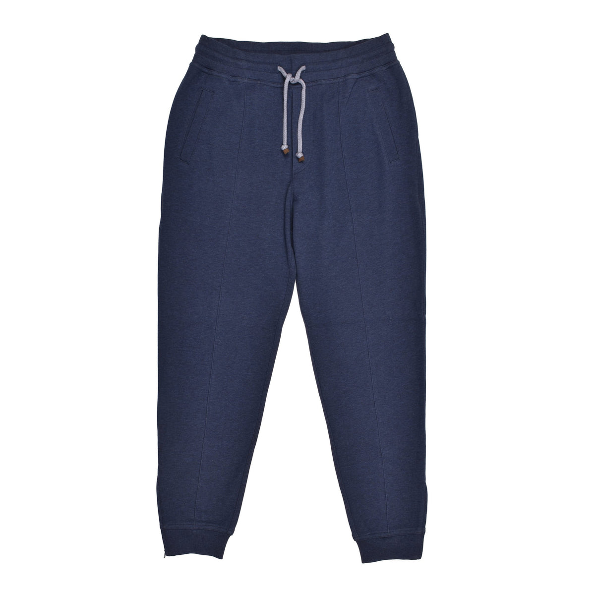 Brunello Cucinelli Blue Cotton Joggers (Workout Pants)